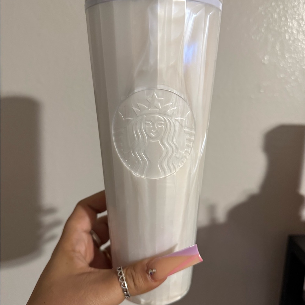 Starbucks White Tumbler